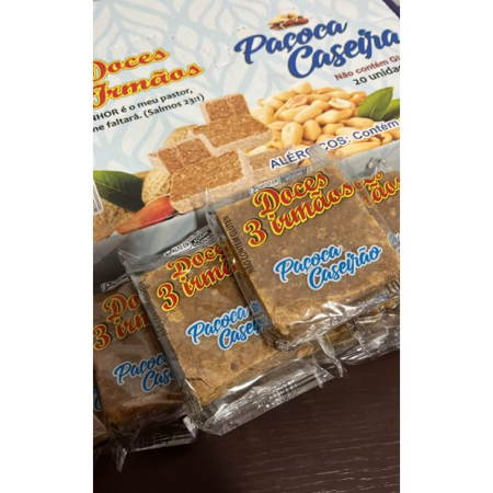 PACOQUINHA 3 IRMAOS CASEIRAO QUAD. 100 GR
