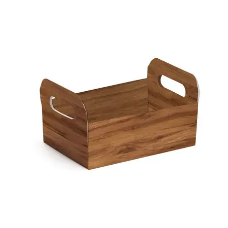 CAIXA CAIXOTE CROMUS TAM. M 22X15X8 NOGUEIRA
