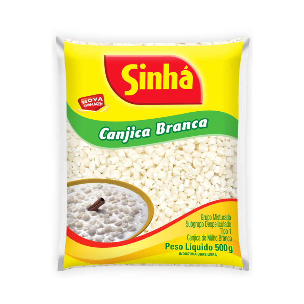 CANJICA DE MILHO BRANCA SINHA 500 GR