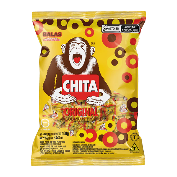 BALA CORY CHITA ABACAXI MAST 100 GR
