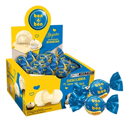 BOMBOM ARCOR BONOBON 300 GR BEIJINHO