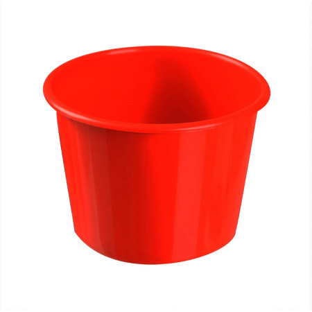 BALDE P/ PIPOCA MIRANDINHA VERMELHO UNITARIO