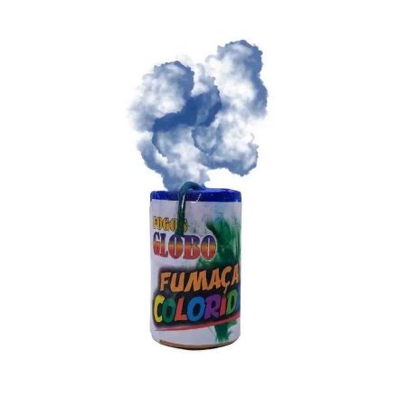 LATA DE FUMACA PANDA CHA DE REVELACAO PEQ AZUL