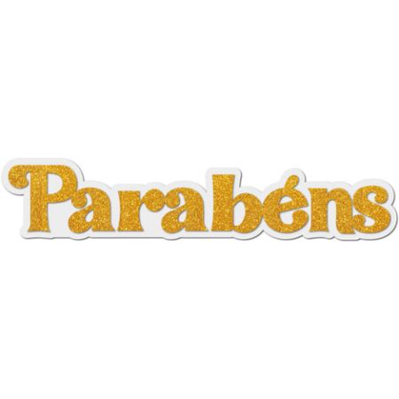 FAIXA GRINTOY PARABENS 2 DOURADO