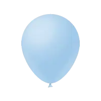 BALOES FEST BALL CANDY COLLOR 9 AZUL C/ 50 UN