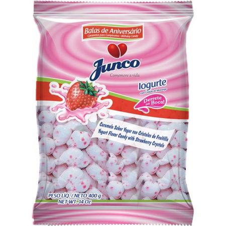 BALA ANIVERSARIO JUNCO IOGURTE 400 GR