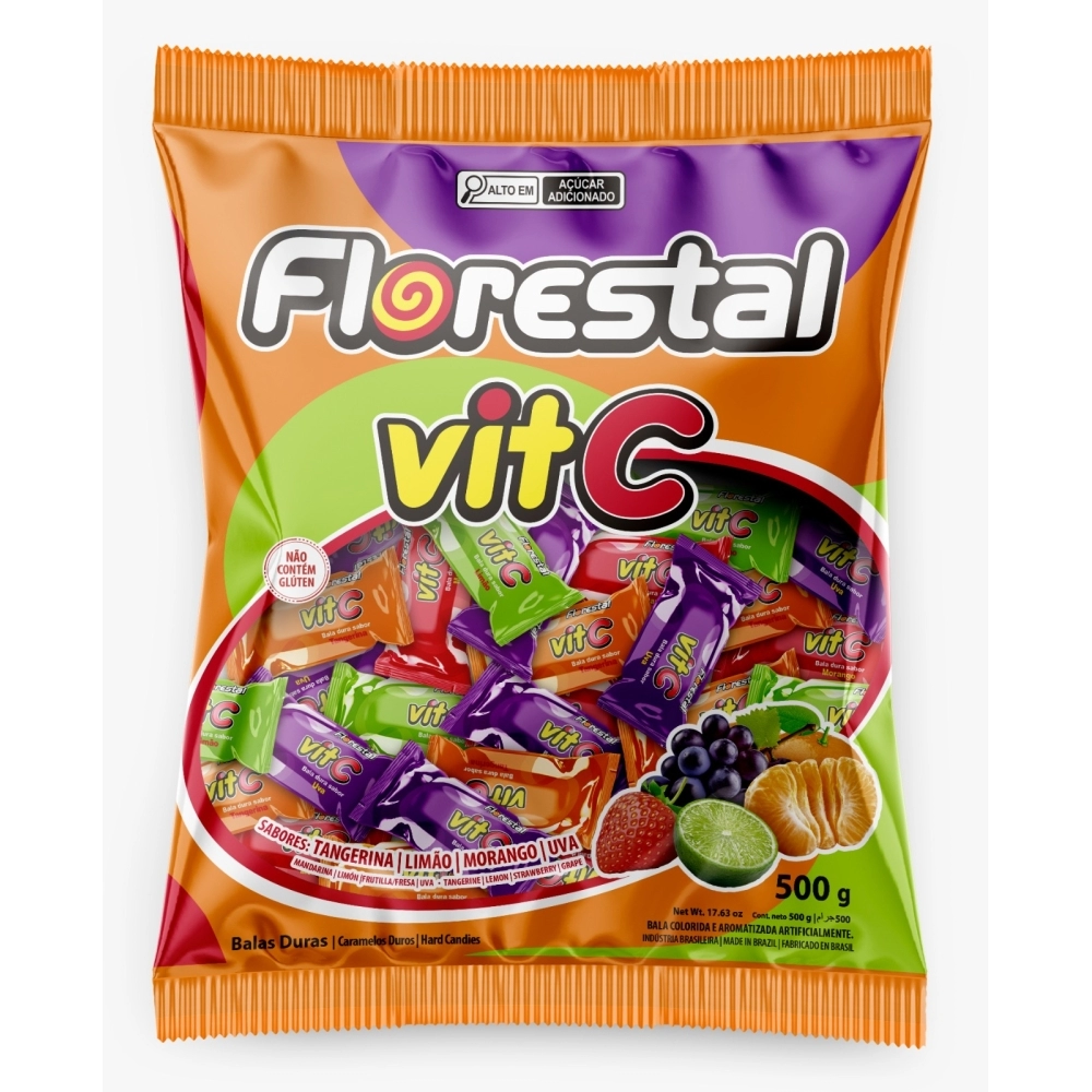 BALA FLORESTAL VIT C 500 GR