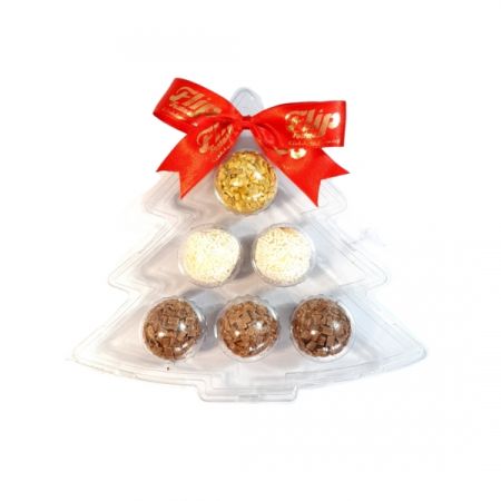 EMBALAGEM P/ DOCINHOS FLIP PE DE BRIGADEIRO CRISTAL C/05 UN