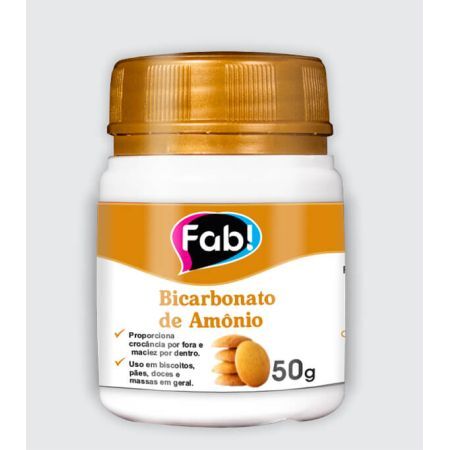 BICARBONATO DE AMONIO FAB 50 GR