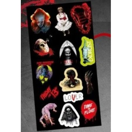 HALLOWEEN ADESIVO REGINA DECORATIVO HORROR C/01 UN