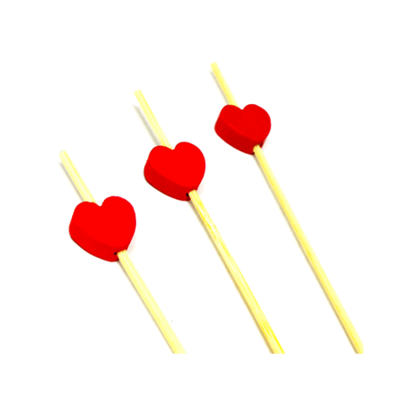 PALITO P/ PETISCO SILVER EM BAMBU REF. HA010 C/20 UN