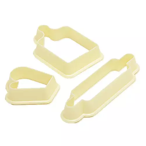 CORTADOR PLASTICO BLUE STAR KIT COZINHA 3 PCS