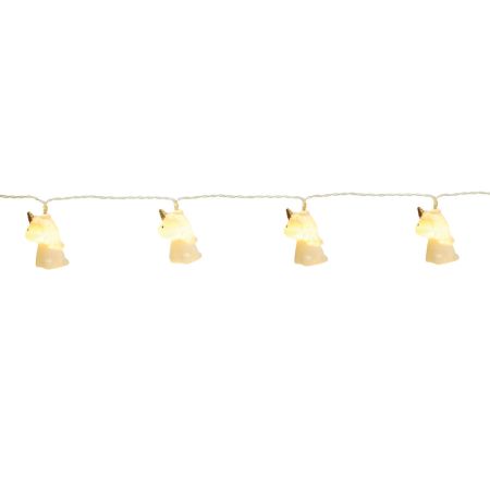 ENFEITE CROMUS VARALZINHO DE LED UNICORNIO