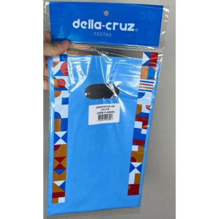 SACOLA SURPRESA DELLA CRUZ AZUL CLARO 15X24 CM C/10 UN