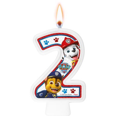 VELA REGINA NUMERAL PATRULHA CANINA CORE Nº 2
