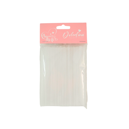 PALITO P/ PIRULITO LSC TOYS 14 CM CRISTAL C/100 UN