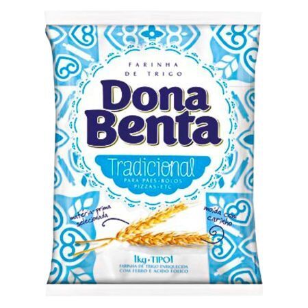 FARINHA DE TRIGO 1 KG DONA BENTA