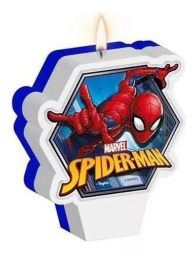 VELA PLANA REGINA HOMEM ARANHA ANIMACAO C/01 UN
