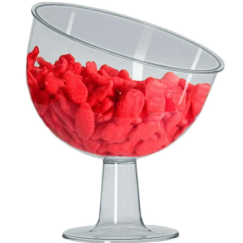 TACA ACRILICO LSC TOYS INCLINADA MEDIA 1,1 LT CRISTAL