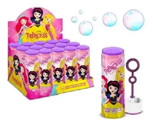 BOLHA DE SABAO SOS IMPORTADORA PRINCESAS UNITARIO
