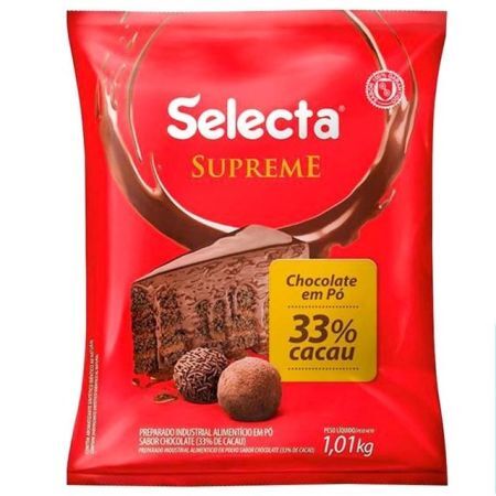 CHOCOLATE EM PO SELECTA NAMUR 33% 1,01 KG
