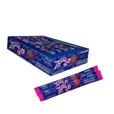 BALA FLORESTAL ZOLLE STICK FRAMBOESA 492 GR
