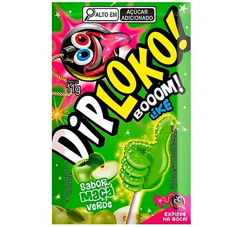 PIRULITO DIPLOKO MACA VERDE UNITARIO