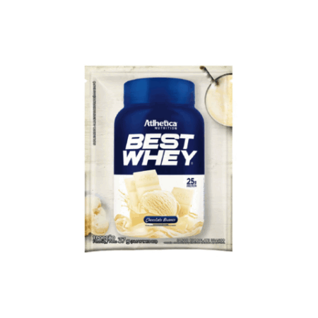 WHEY PROTEIN ATLHETICA NUTRITION BEST WHEY CHOC BRANCO 37 GR