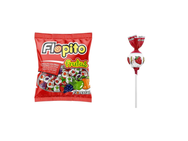 PIRULITO FLORESTAL FLOPITO FRUTAS 120 GR