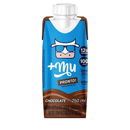 BEBIDA LACTEA MAIS MU MULKSHAKE CHOCOLATE 250 ML