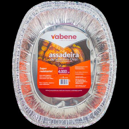 ASSADEIRA P/ FRANGO UNIT OVAL VABENE 4 LT