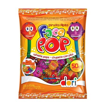 PIRULITO DORI FACEPOP APITO 450 GR
