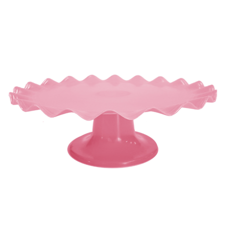 BOLEIRA ACRILICA LSC TOYS ONDULADA 26 CM ROSA