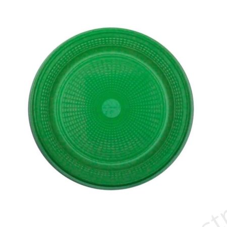 PRATO DESCARTAVEL KAIXOTE 15 CM VERDE ESCURO C/10 UN