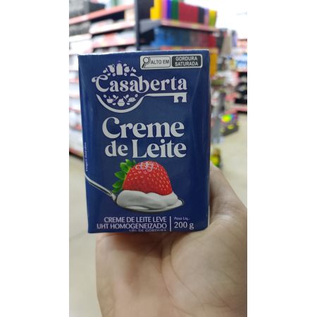 CREME DE LEITE CASABERTA 200 GR MISTURA