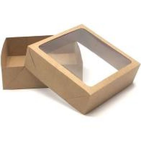 CAIXA PARA BOMBOM KAIXOTE 09 CAV KRAFT 11,5X11,5X4 REF. 2752/9BB