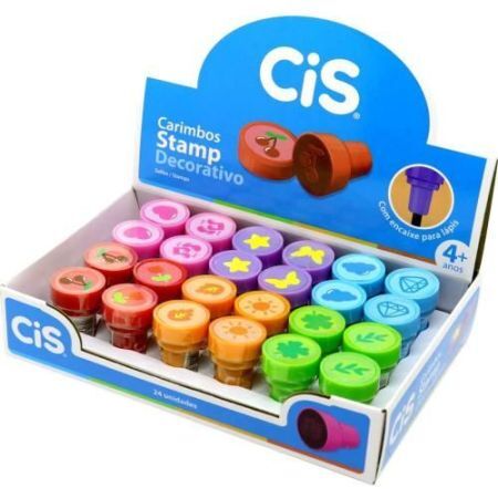 CARIMBO PEDAGOGICO CIS STAMP DECORATIVO UNITARIO