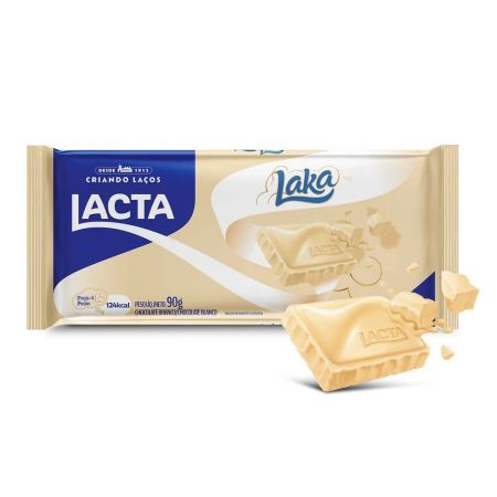 CHOCOLATE BARRINHA LACTA LAKA 80 GR