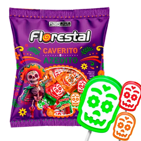 PIRULITO FLORESTAL CAVERITO AZEDITO 300 GR