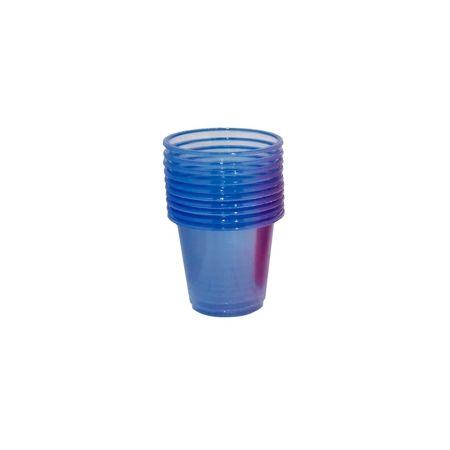 COPO DESCARTAVEL TRIK TRIK BIO 30 ML AZUL NEON C/10 UN