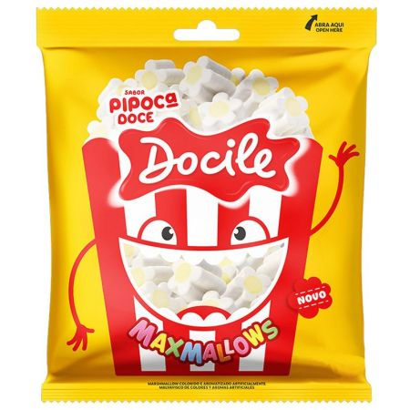 MARSHMALLOW DOCILE 220 GR PIPOCA