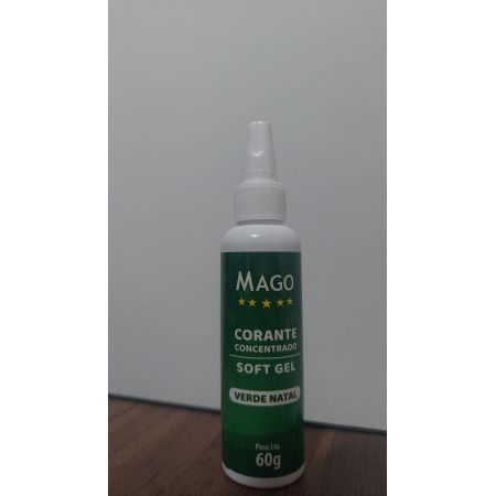 CORANTE SOFT GEL MAGO 60 ML VERDE NATAL
