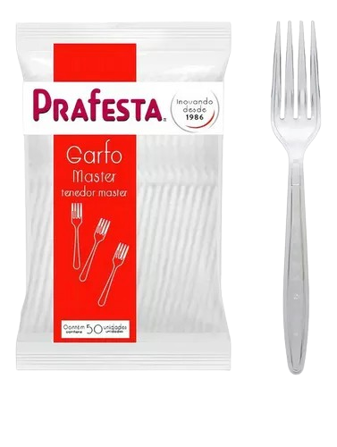 GARFO REFEICAO PRAFESTA MASTER BRANCO C/50 UN