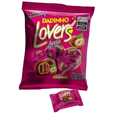 BOMBOM DADINHO LOVERS AVELA 16,5 GR UNITARIO