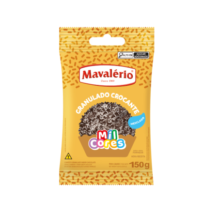GRANULADO MIL CORES CROCANTE 150 GR MESCLADO