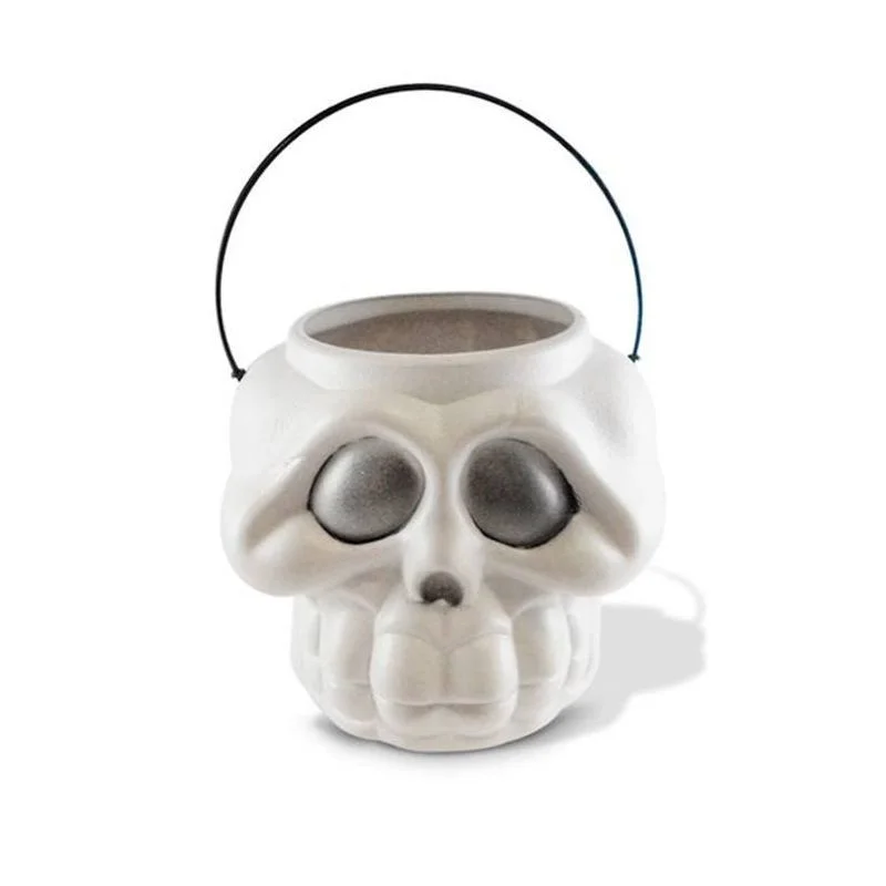HALLOWEEN CABECA ESQUELETO 01 UN BRASILFLEX