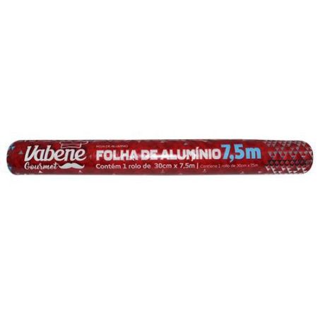 PAPEL ALUMINIO VABENE 7,5 MT X 30 CM