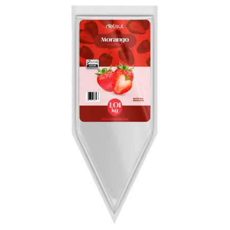 RECHEIO NELISUL POLPA 1,01 KG BISNAGA MORANGO