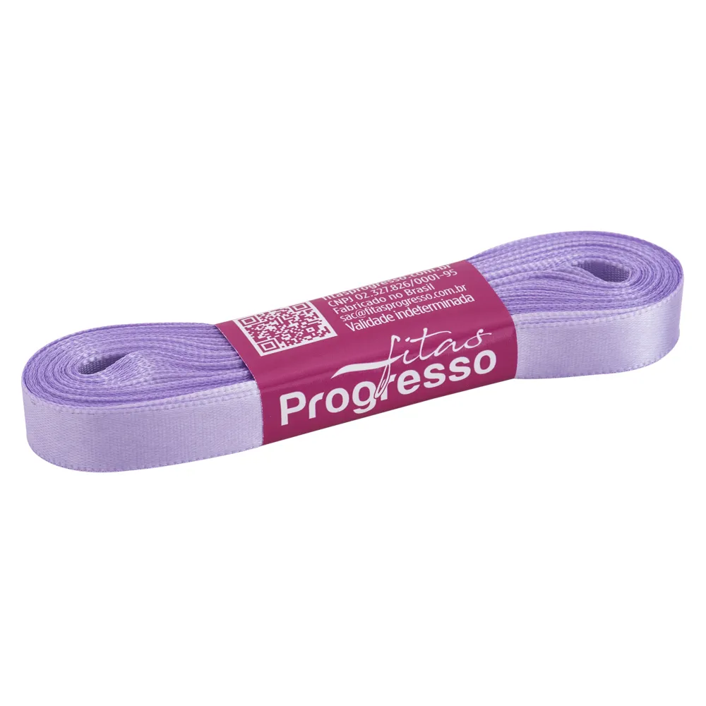 FITA PROGRESSO CETIM 10 MM X 10 MT COR 245 LILAS