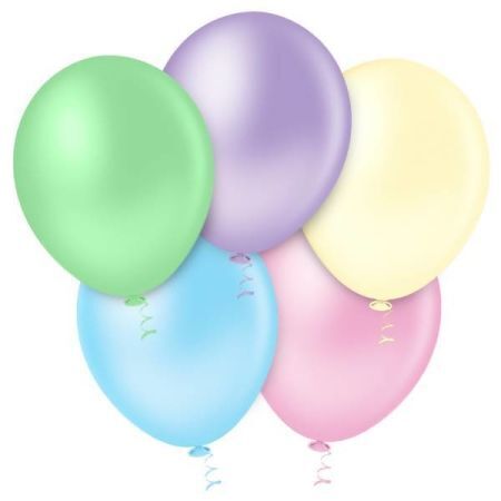 BALOES FEST BALL CANDY COLLOR 8 SORTIDO C/50 UN